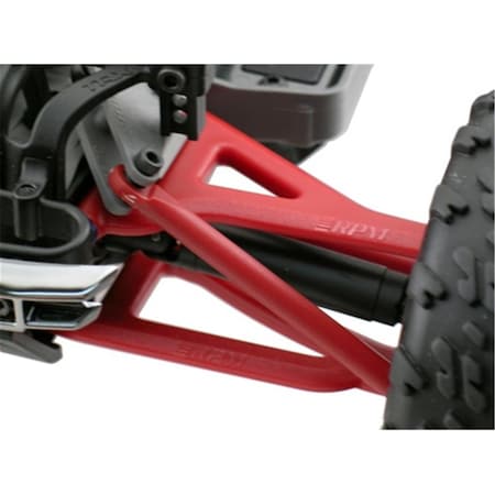 Rpm Products Front Upper and Lower A-Arms for Traxxas .06th E-Revo - Red RPM80699